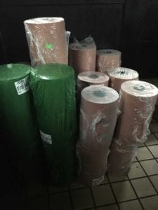 Large inventory of butcher paper