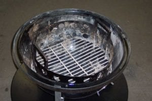 3-in-1 charcoal grate by Charlie Noble