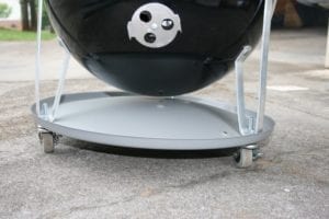 Close-up of WSM mounted on satellite dish