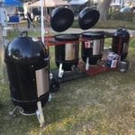 JS Lockwood dual WSM cart in competition