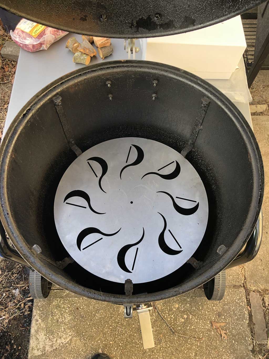 Alternative Water Pans & Diffusers For Weber Smokers - The Virtual